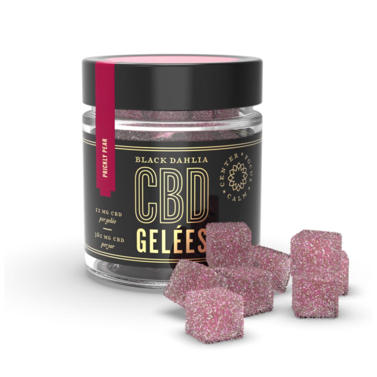 Jar of Prickly Pear CBD Gelées