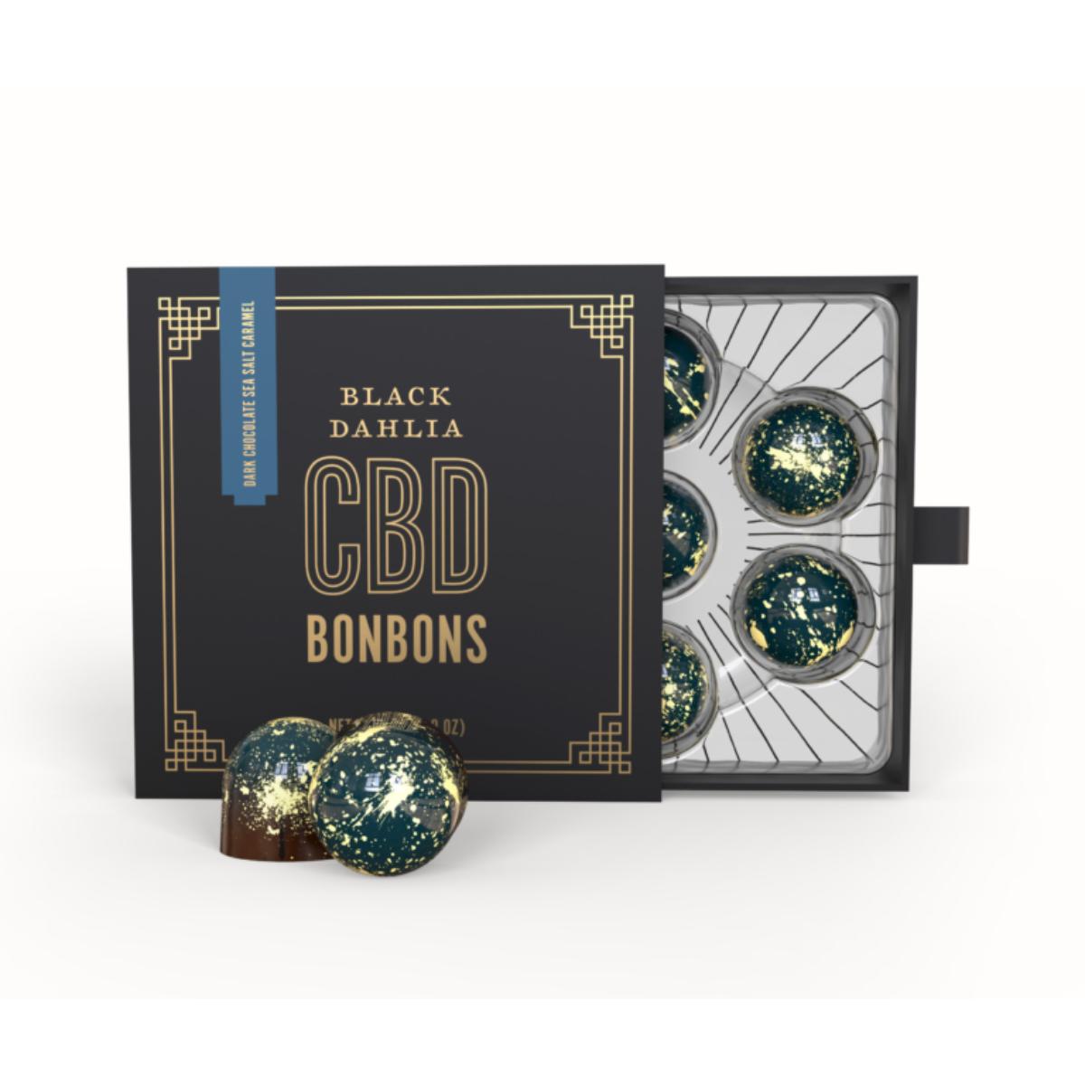 Sea Salt Caramel CBD Bonbons box