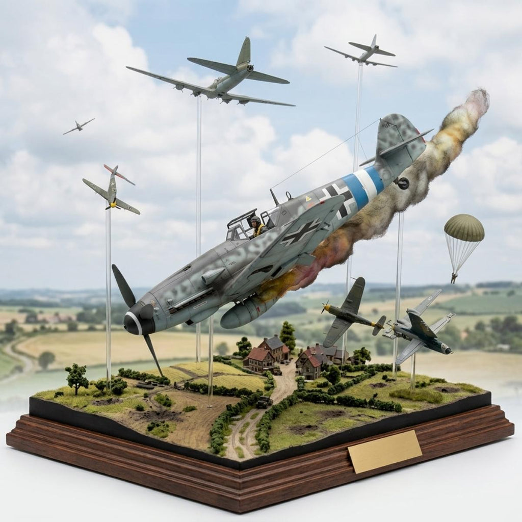 Border Models 1/35 Messerschmitt Bf 109 G-10 model diorama