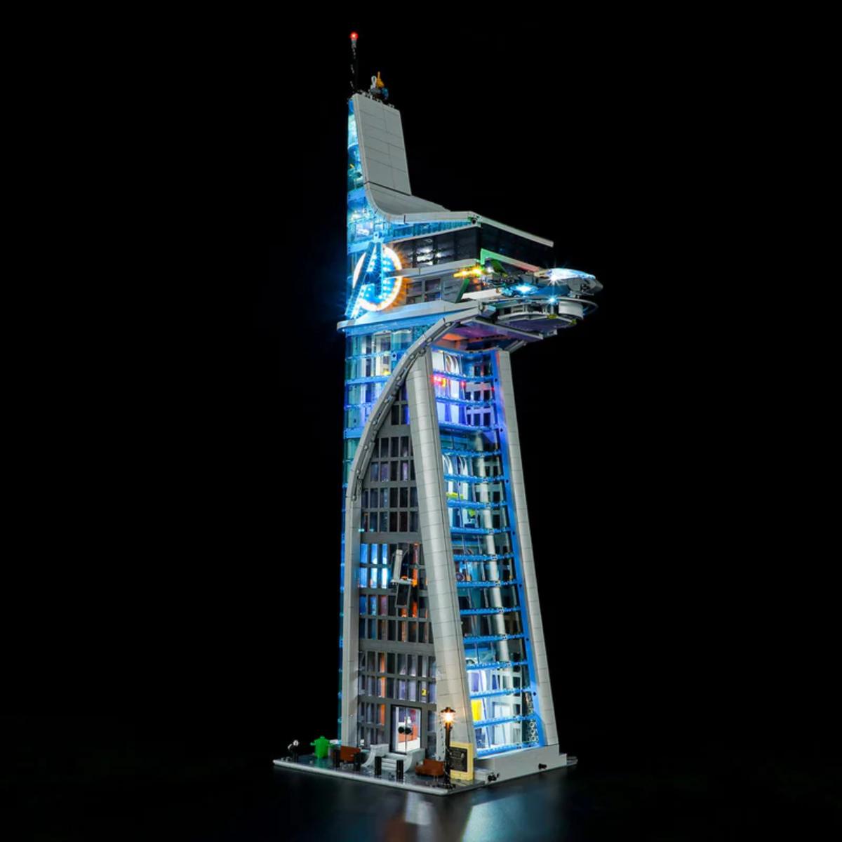 BriksMax Light Kit for Avengers Tower 76269 box front