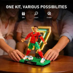 Briksmax 2.0 Green No.7 LED Light Kit for LEGO Cristiano Ronaldo Soccer Legend 43016