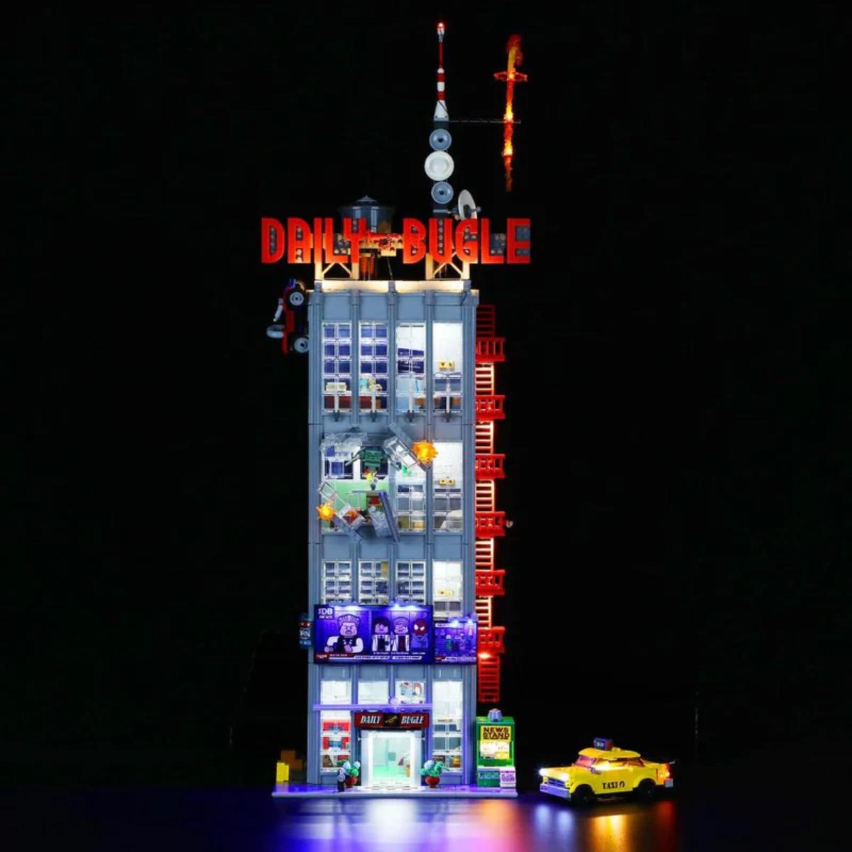 LED light kit for LEGO Daily Bugle 76178