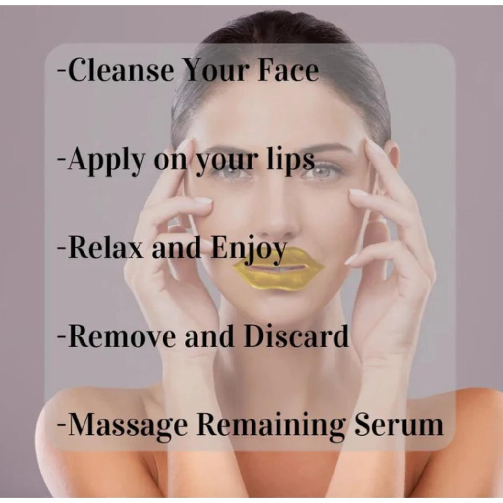 Gel Lip Pads with Hyaluronic Acid & Collagen sachet