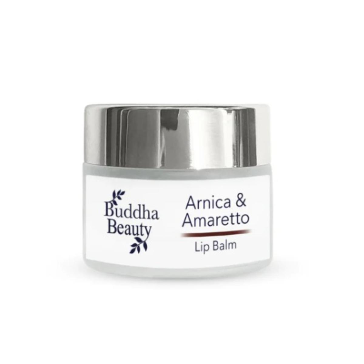 Arnica & Amaretto Lip Balm cherry amaretto tub