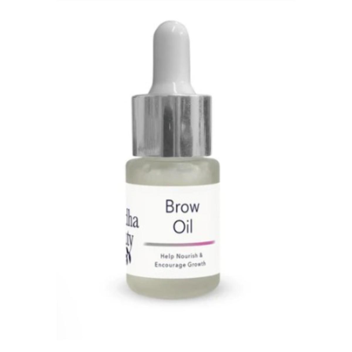 Buddha Beauty Brow Elixir Oil dropper bottle