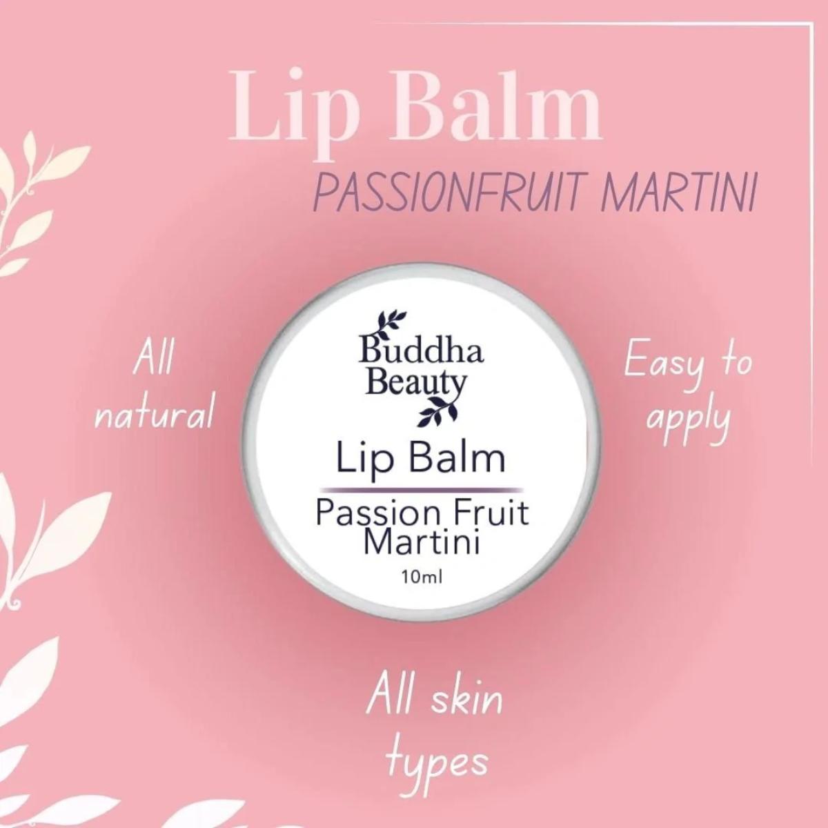 Passionfruit Martini Lip Balm by Buddha Beauty