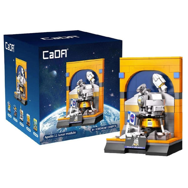 CaDA Apollo 11 Lunar Module 206 pcs plastic brick construction set