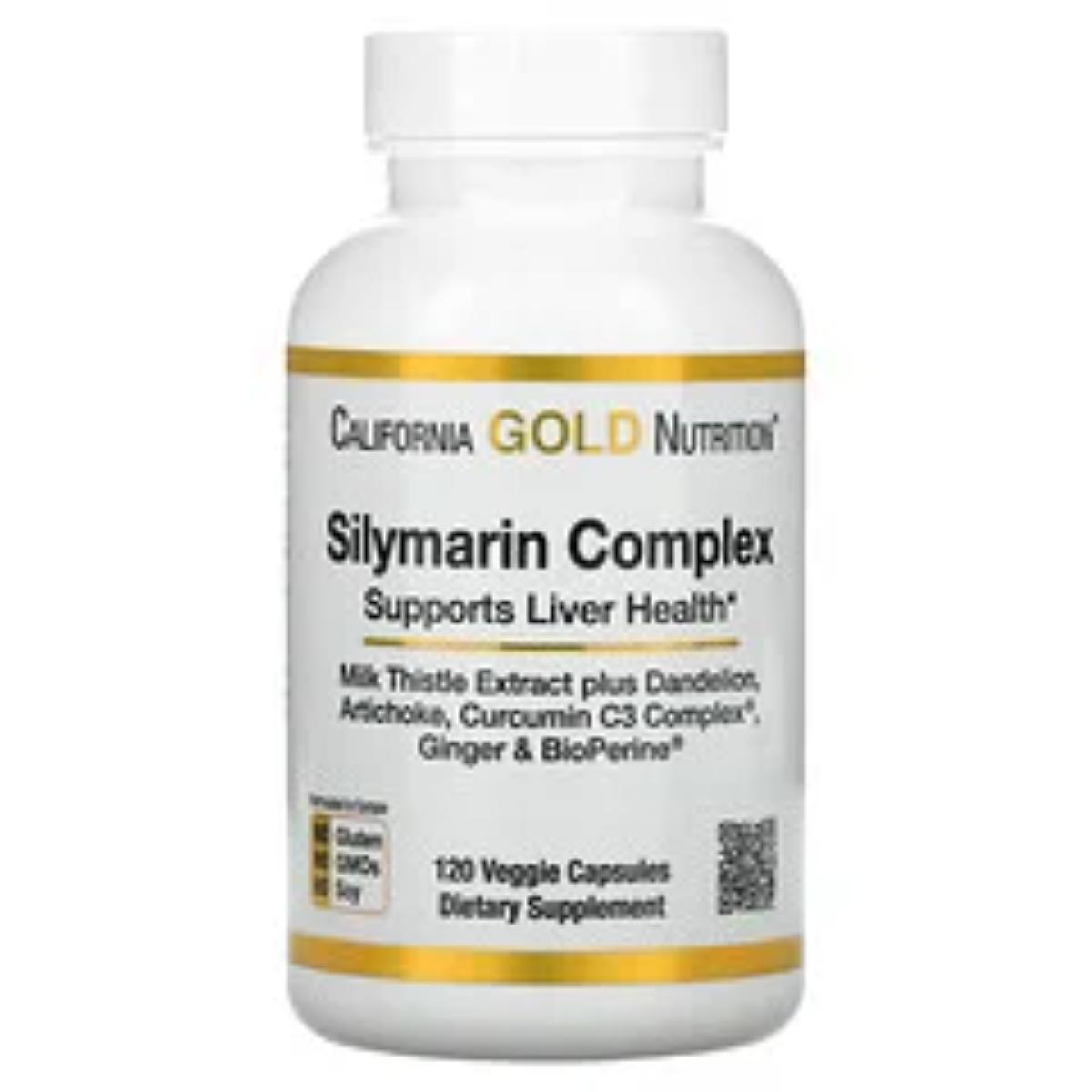California Gold Silymarin Complex bottle 