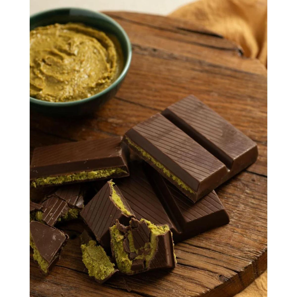 Dubai chocolate bar 200g with pistachio and kunafa filling