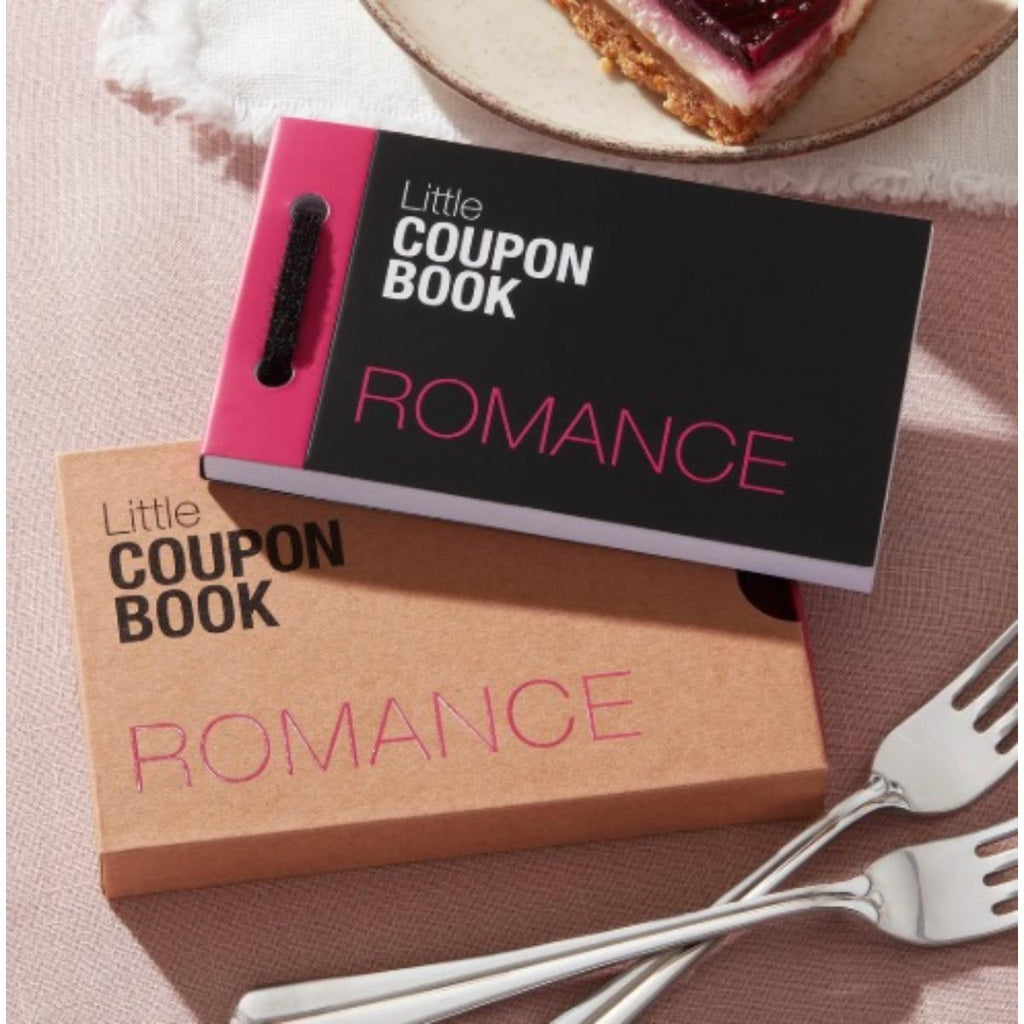 Romance coupon book for couples in Kraft gift box