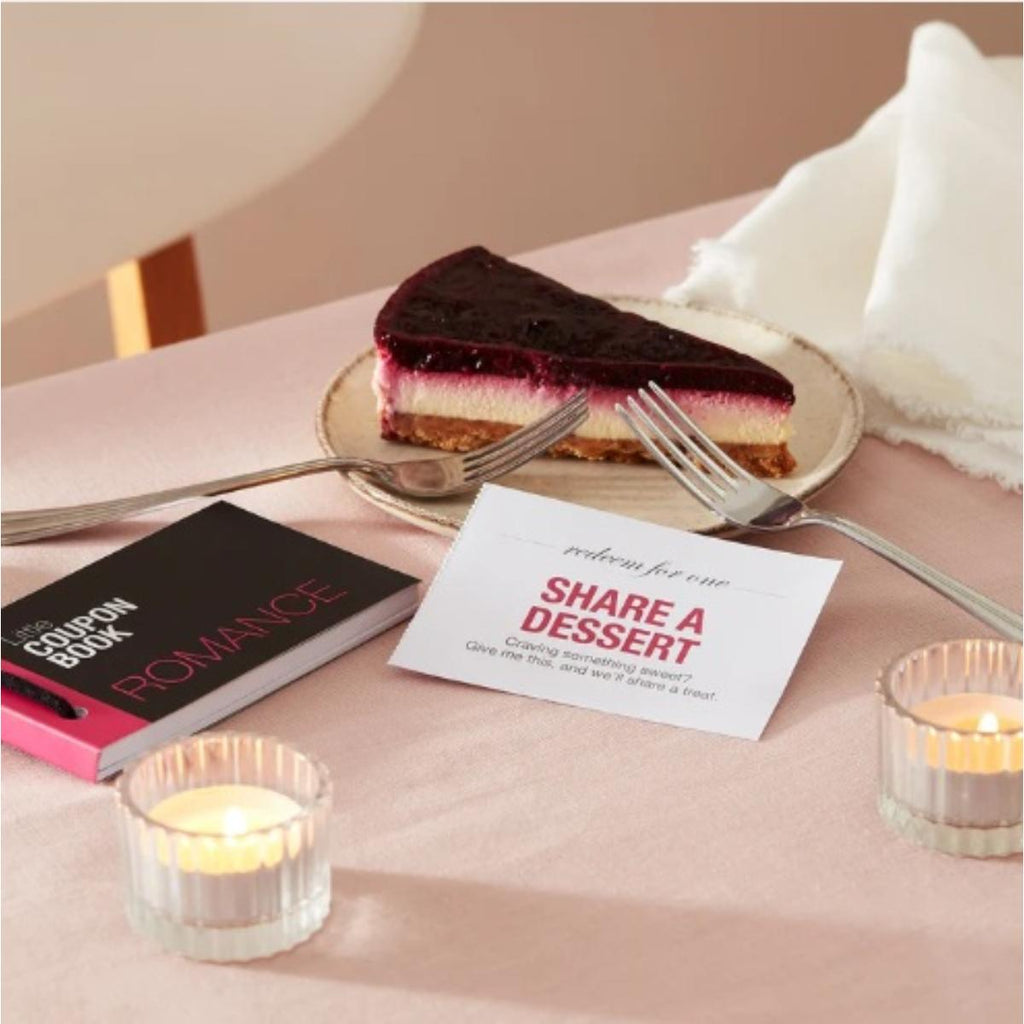 Romance coupon book for couples in Kraft gift box