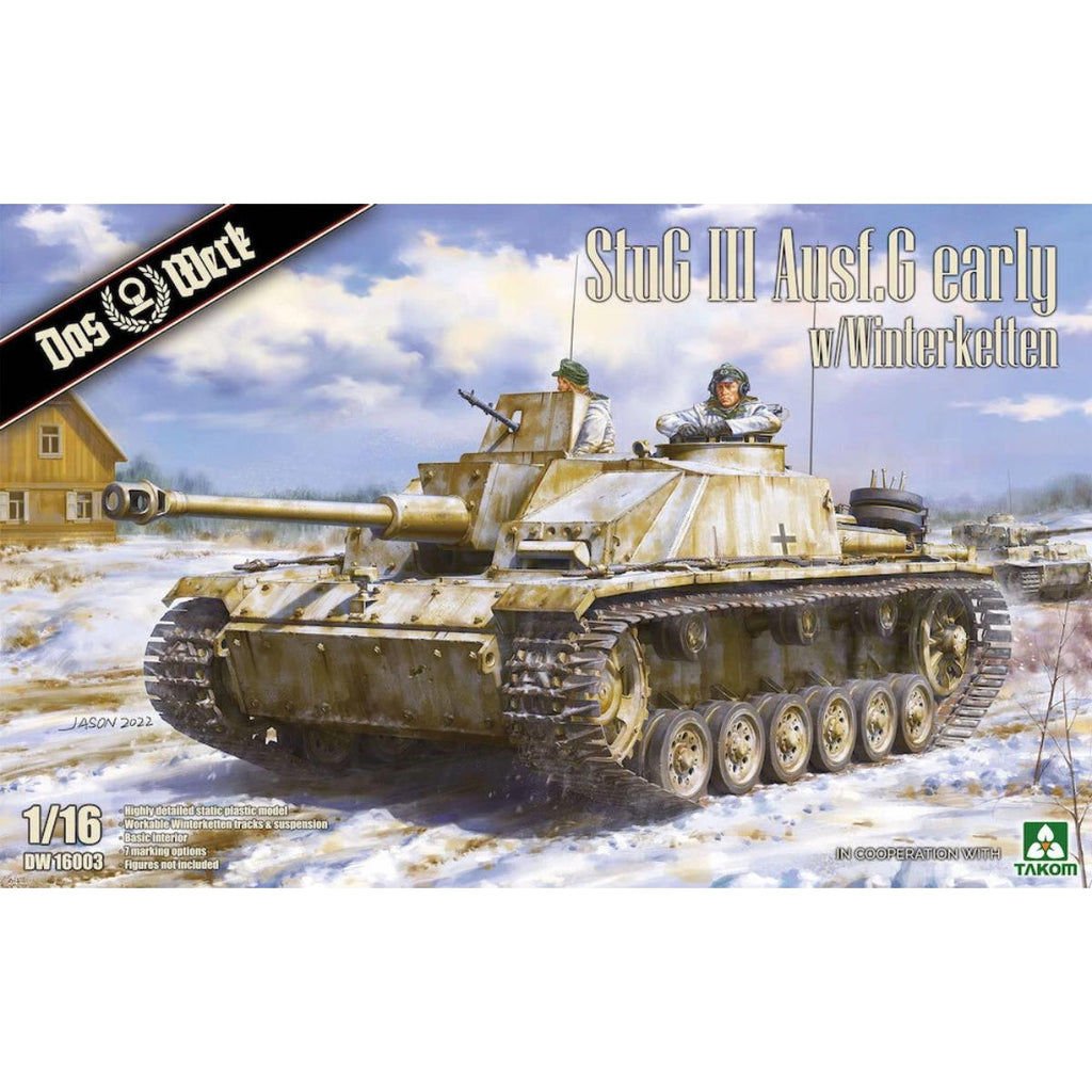 Das Werk 1:16 StuG III Ausf. G Early Winterketten Model Kit DW16003