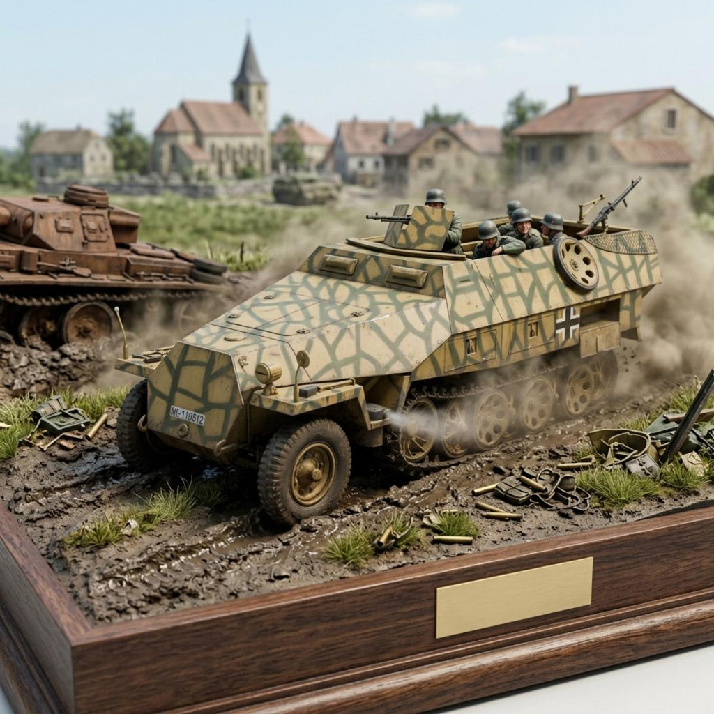 Das Werk 1:16 Sd.Kfz.251/1 Ausf.D Military Model Diorama