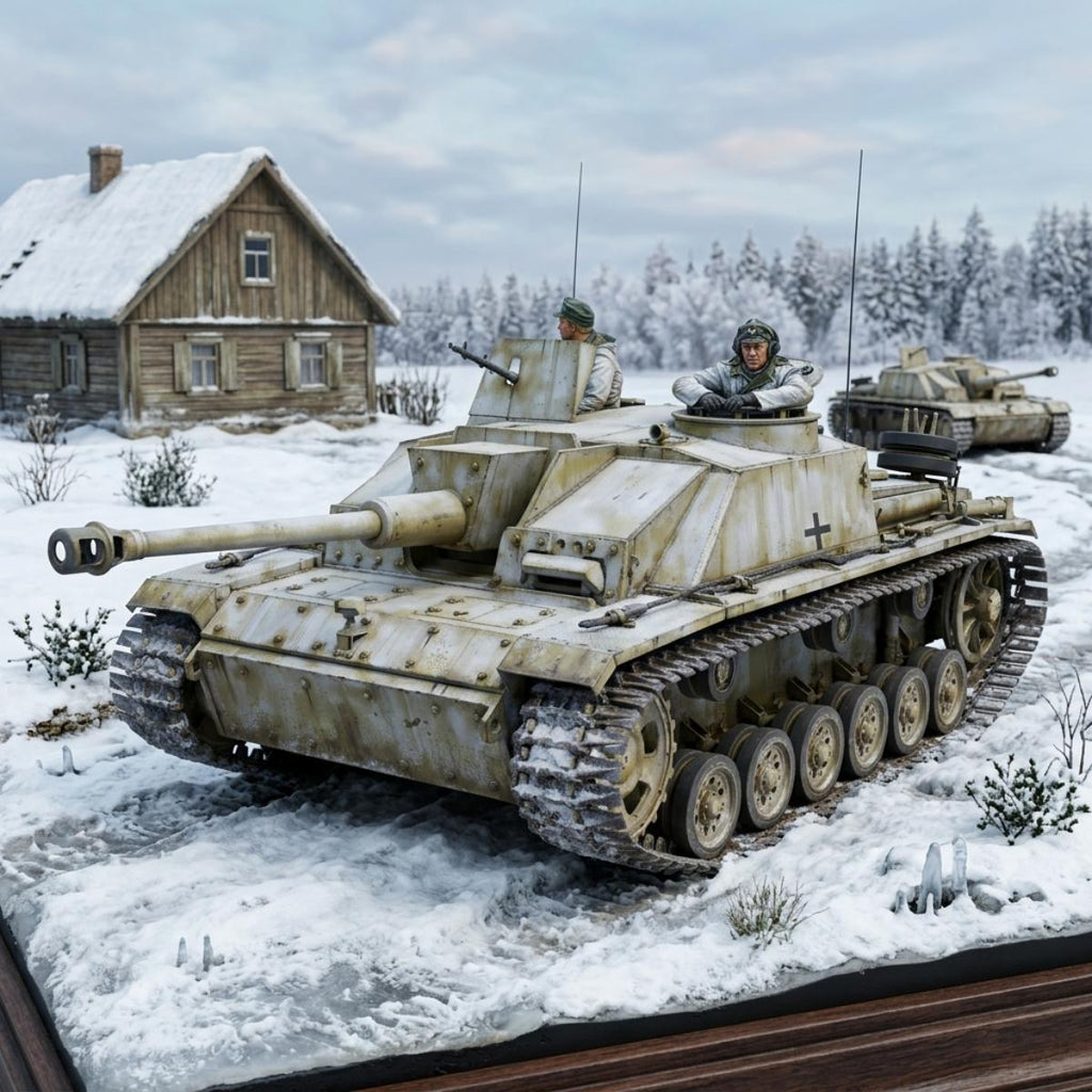 Das Werk 1:16 StuG III Ausf. G Early Winterketten Model Diorama