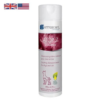 dermoscent atop 7 shampoo dogs cats sensitive skin