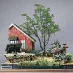 SM SunniMix 1/35 European Ruins House model kit