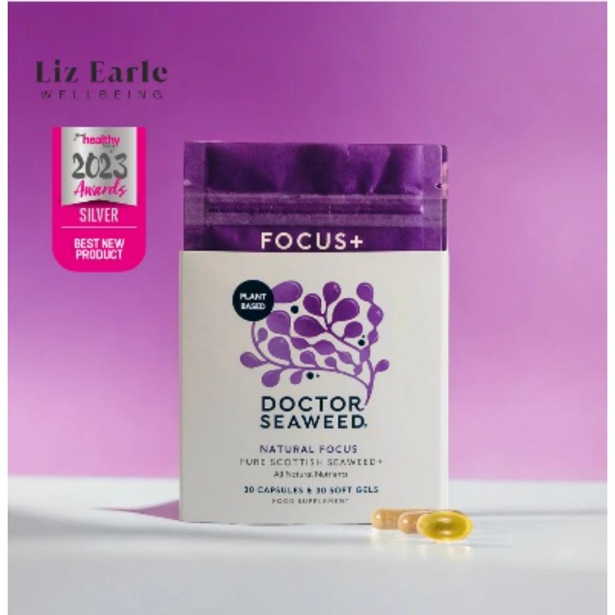 Doctor Seaweed Focus+ Natural Focus and Brain Health Supplement