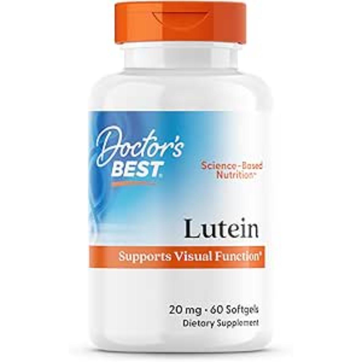 Doctor's Best Lutein Lutemax 2020 bottle