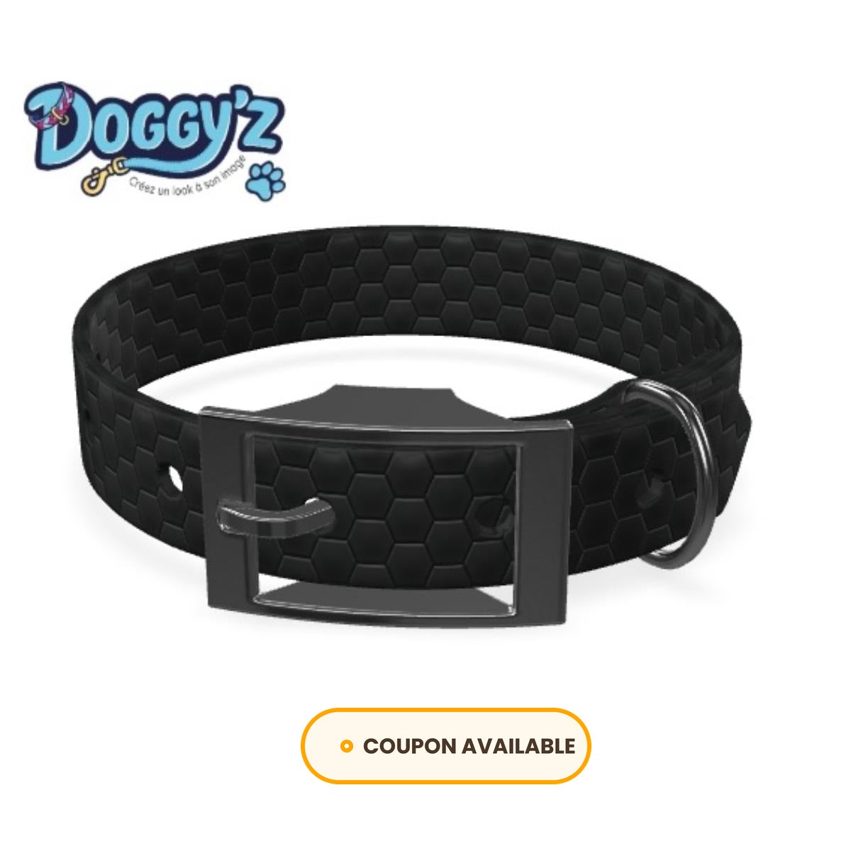 Essential adjustable dog collar for small dogs and puppies