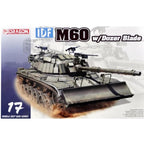 Dragon 1/35 IDF M60 tank with dozer blade plastic model kit product image