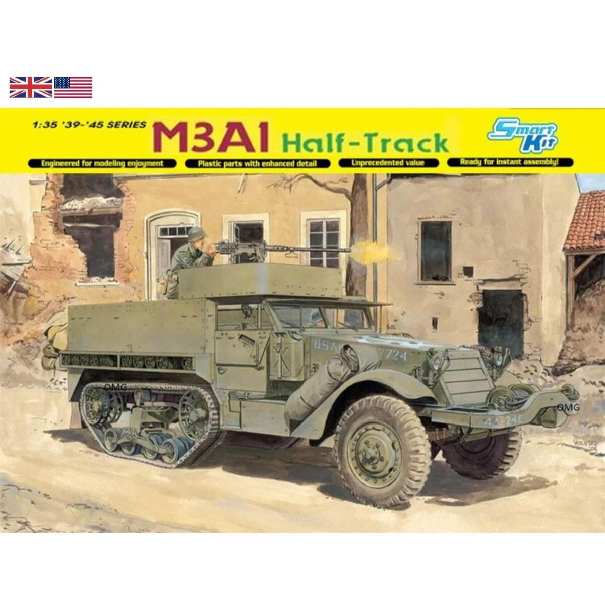 Dragon 6332 M3A1 Half-Track 1:35 3 in 1 WWII model kit
