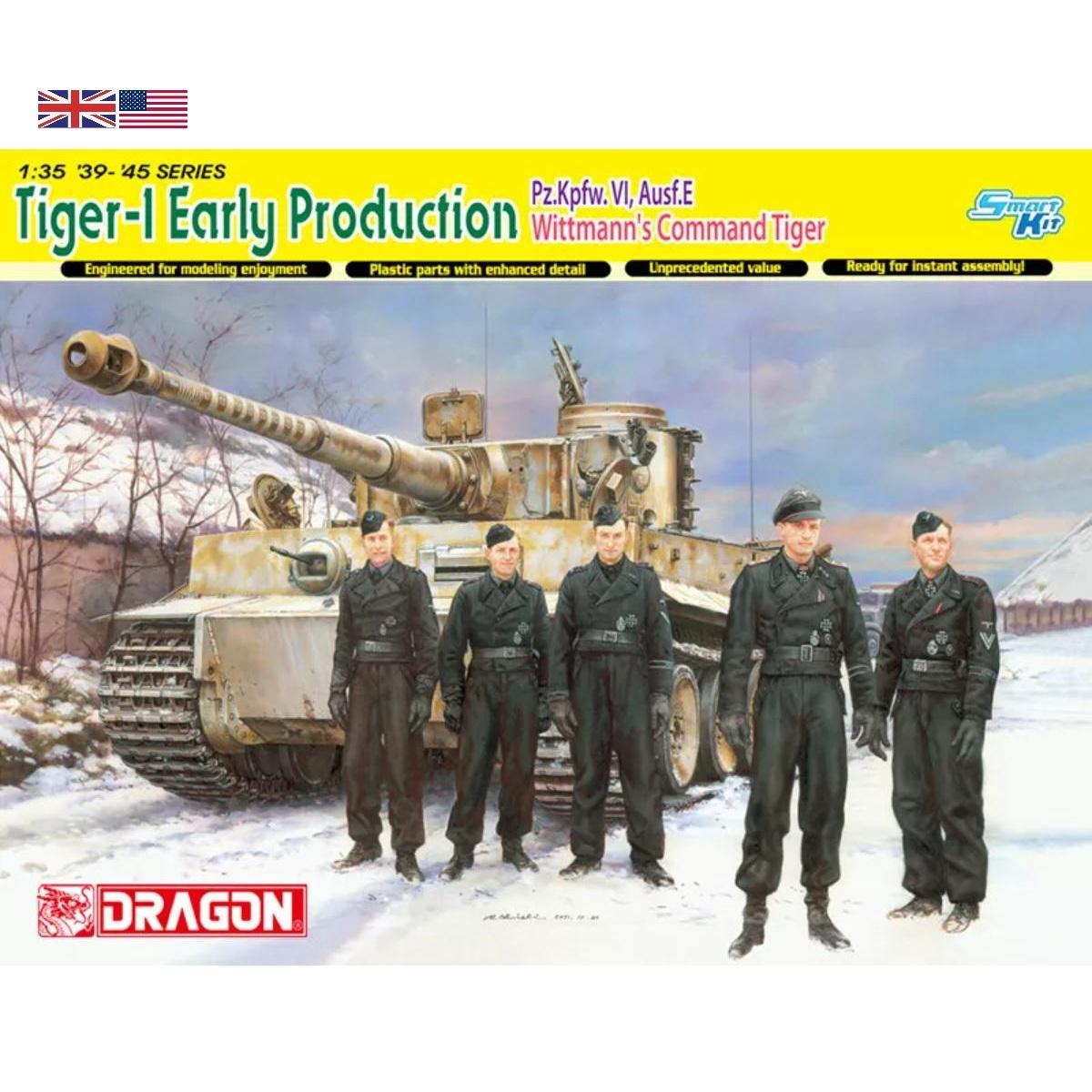 Dragon 6730 1/35 Tiger I Early Production model kit