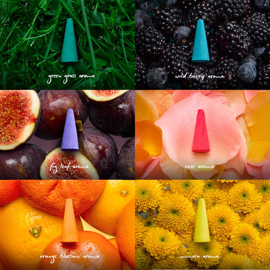 Incense multipack with mixed natural scents for home fragrance and meditation.