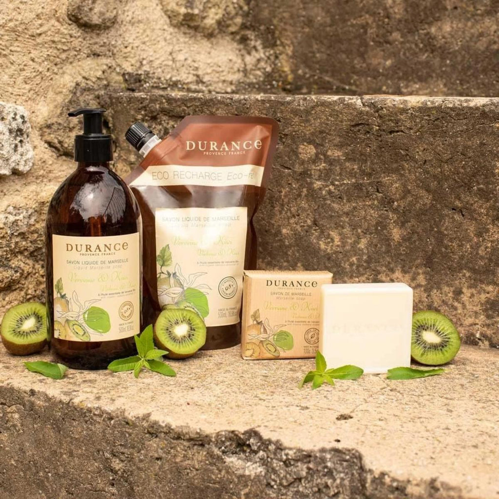 Durance Liquid Marseille Soap Verbena & Kiwi 500 ml pump bottle