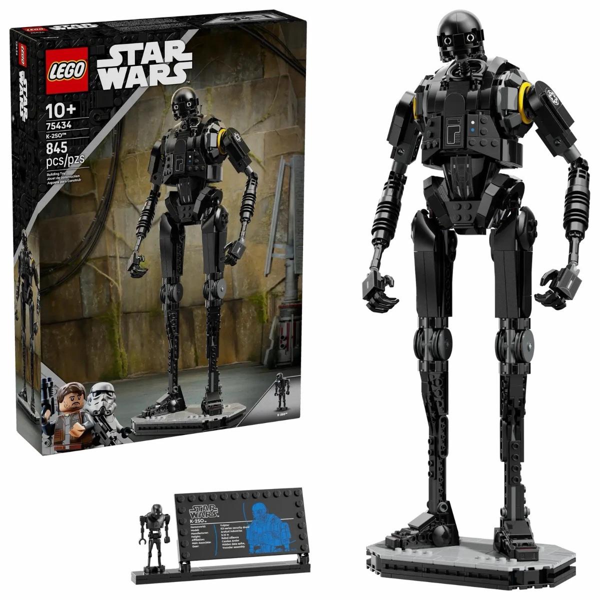 LEGO Star Wars K-2SO Security Droid 75434 buildable figure front view