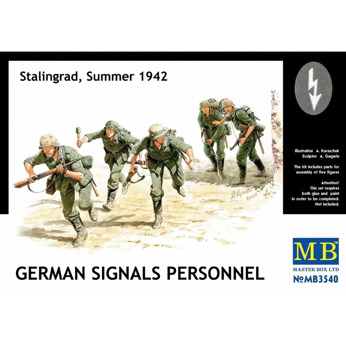 Master Box MAS3540 1/35 German Signals box front