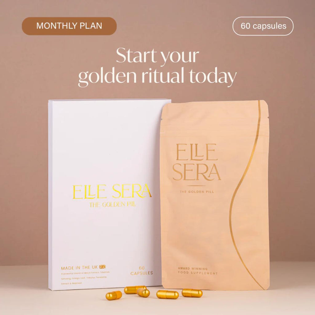 Elle Sera The Golden Pill women’s daily hormone and energy support supplement