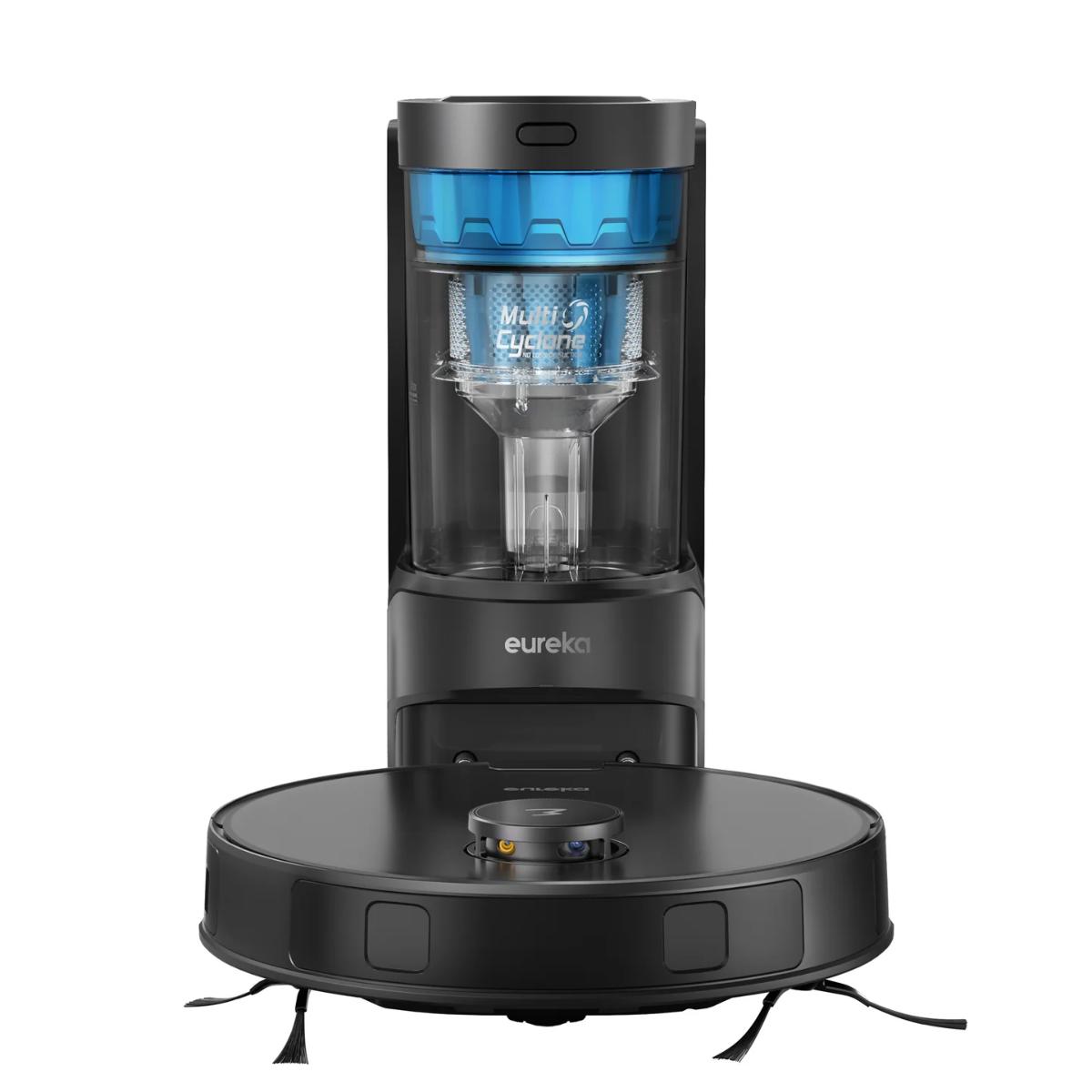 Eureka E10SW robot vacuum with self-emptying station and LiDAR navigation
