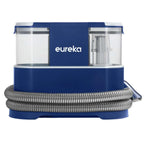 Eureka NEY100 portable carpet cleaner in blue – dual tank and hose
