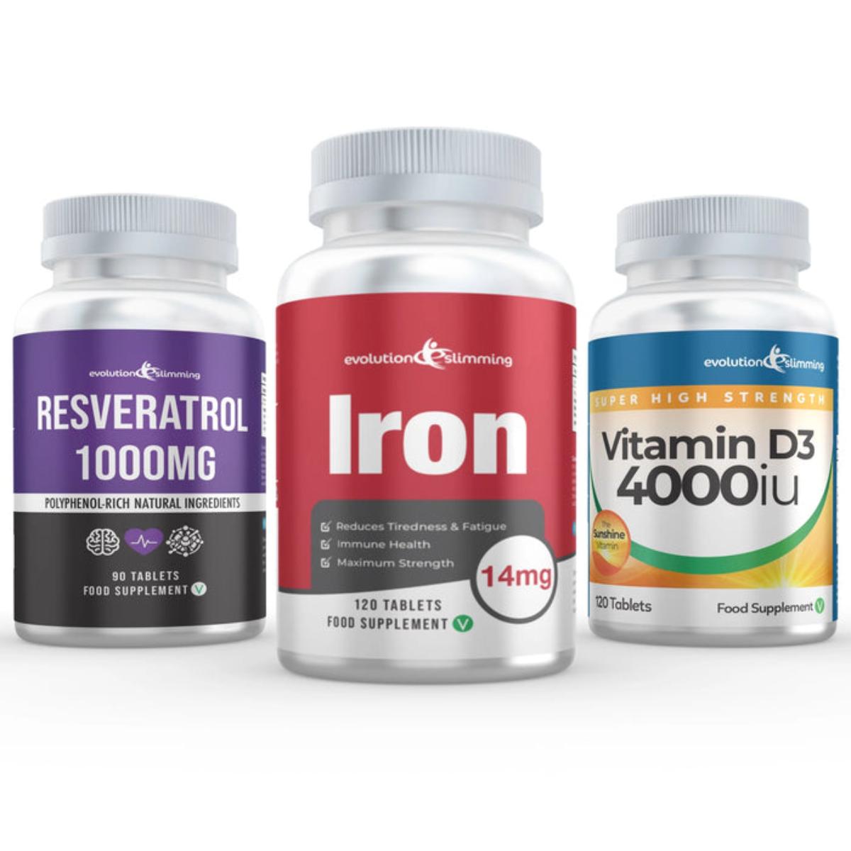 Evolution Slimming Immune Support Bundle supplement set product image