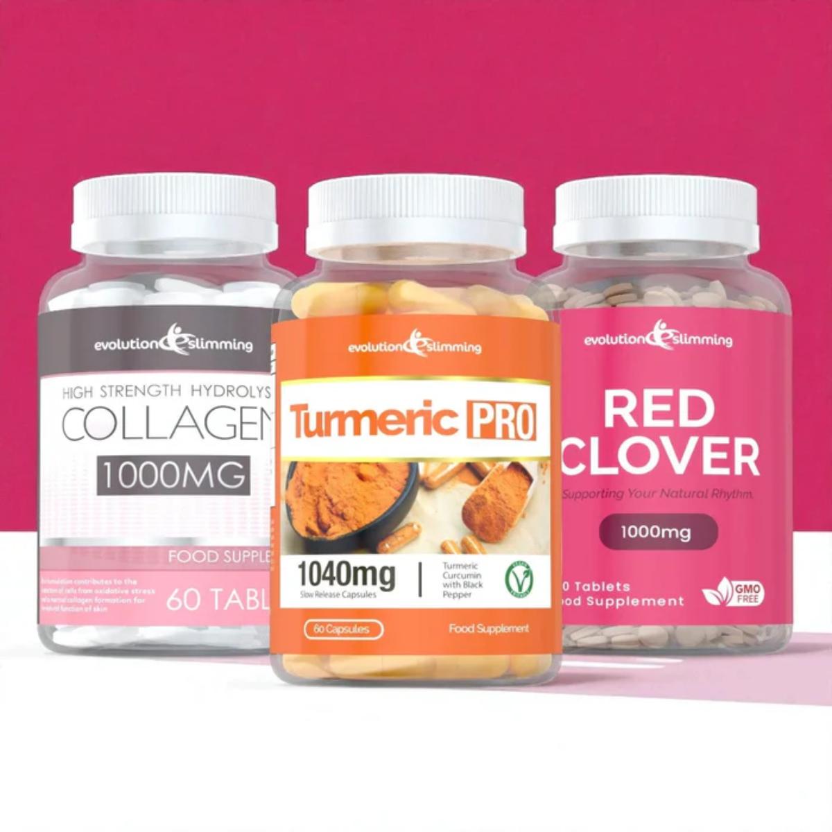 Evolution Slimming Bundle for Women wellness pack with daily support supplements