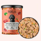 Fidelis Cooked Fresh Beef Menu glass jars – beef with sweet potato, apple & broccoli, dog food