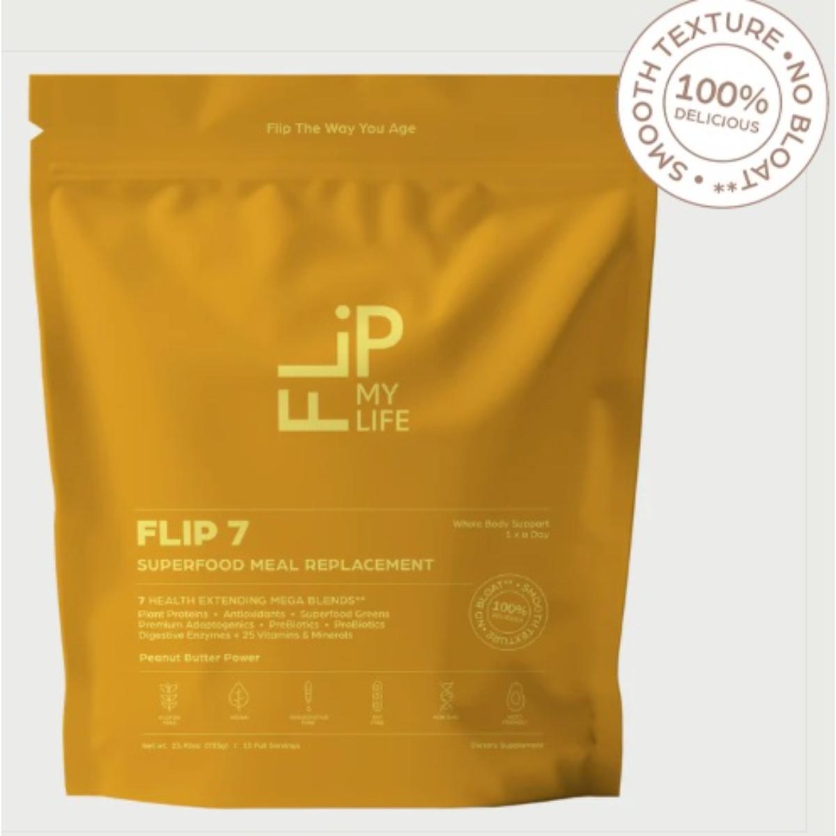 Flip 7 Peanut Butter Power meal replacement powder