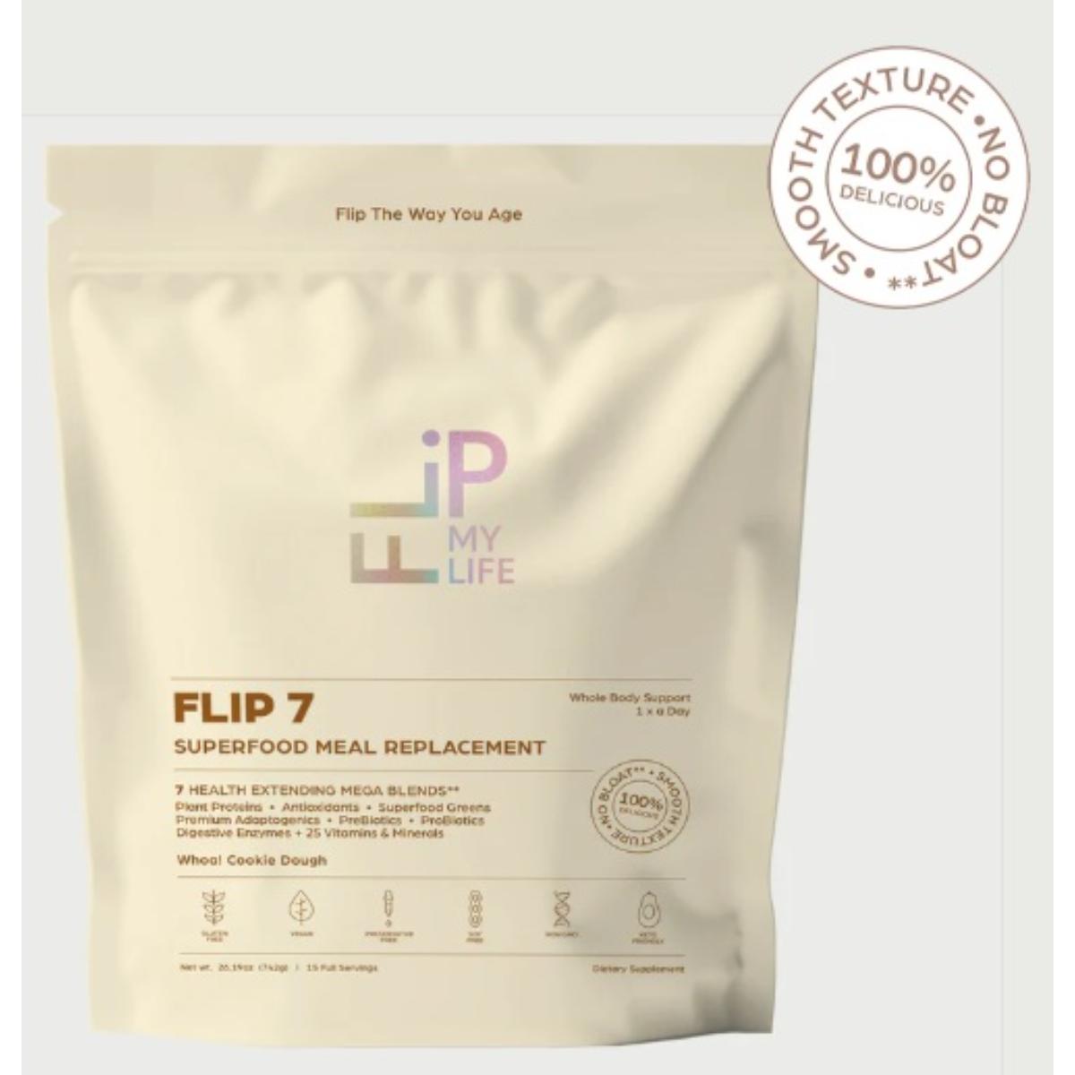 Flip 7 Whoa Cookie Dough meal replacement powder
