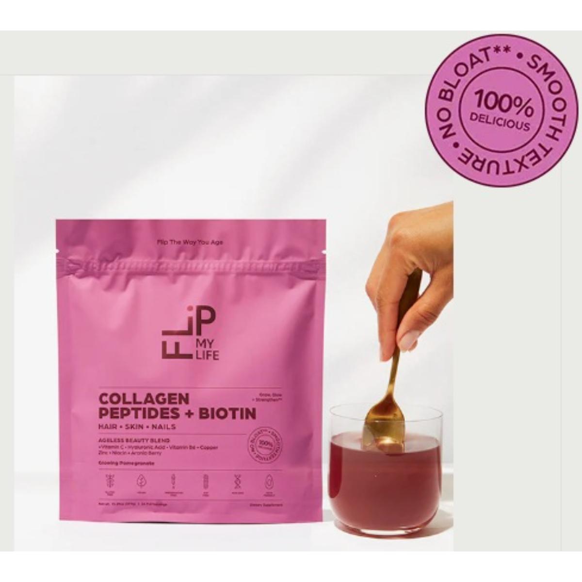 Collagen Peptides + Biotin & Hyaluronic Acid powder