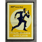 From Russia With Love James Bond poster Sean Connery