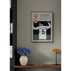 Jude Bellingham Real Madrid poster graphic wall art