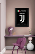 Juventus FC graphic poster design  