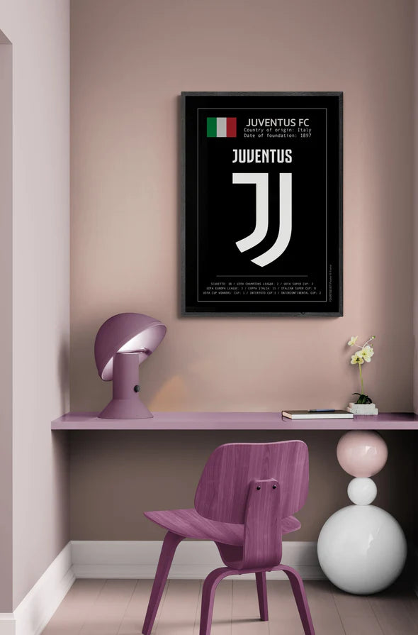 Juventus FC graphic poster design  