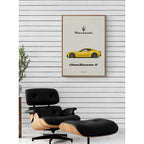 Maserati GranTurismo S graphic poster downloadable digital print