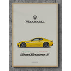 Maserati GranTurismo S graphic poster downloadable digital print