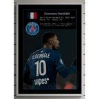Ousmane Dembélé graphic poster digital download  