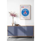 PSG Football Club poster digital download