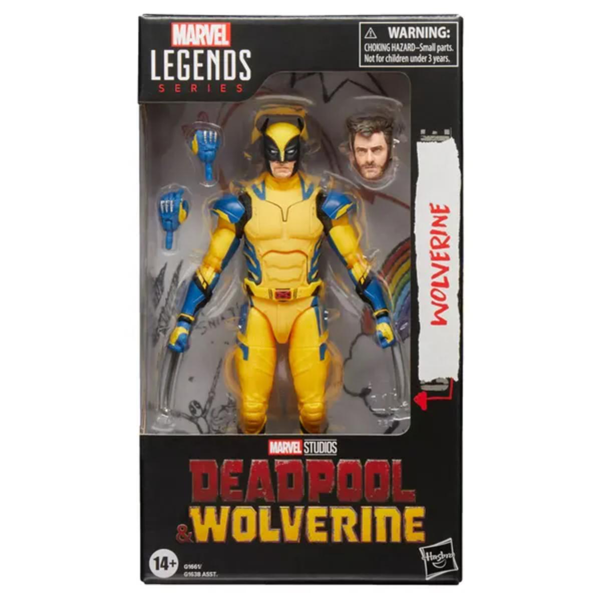 Wolverine 6-inch action figure Marvel Legends packaging