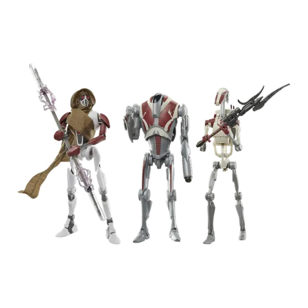 Black Series Jedi Survivor 3-pack MagnaGuard Super Battle Droid Battle Droid