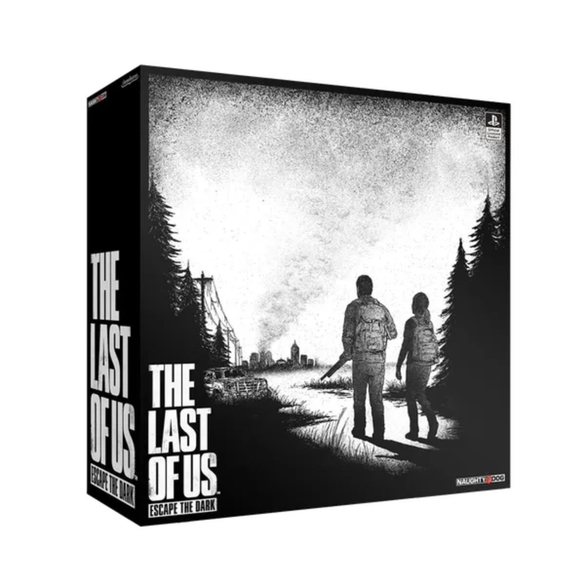 The Last of Us Escape the Dark board game box front  